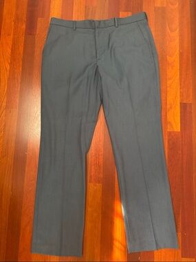 Perry Ellis Men's Navy Dress Pants